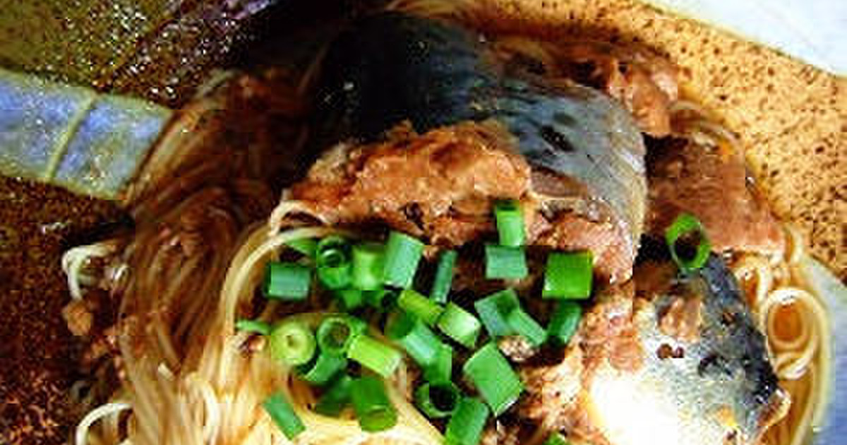 鯖缶で作る鯖そうめん レシピ 作り方 By ち Sun クックパッド 簡単おいしいみんなのレシピが360万品