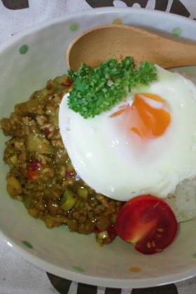 激うまっ野菜たっぷり!ドライカレー!!