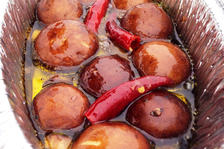 qでマッシュルームのアヒージョ レシピ 作り方 By ぞうさんのお台所 クックパッド 簡単おいしいみんなのレシピが350万品