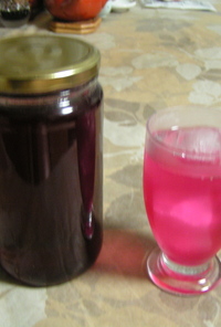 赤紫蘇シロップ