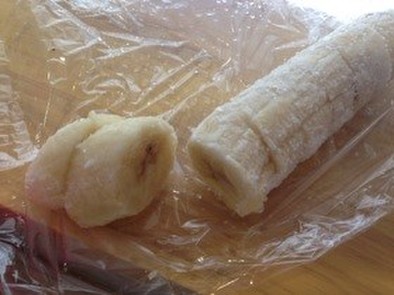誰でも簡単！夏のおやつに冷凍バナナの写真