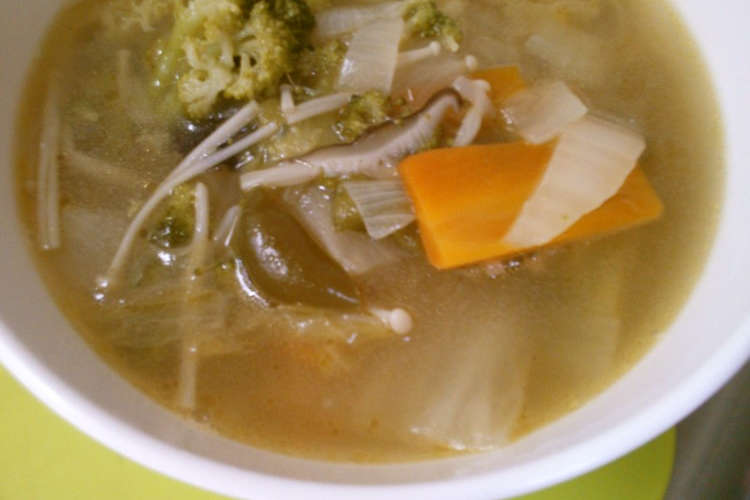 うまうま 野菜たっぷり 中華スープ レシピ 作り方 By 331ミミイ クックパッド 簡単おいしいみんなのレシピが377万品