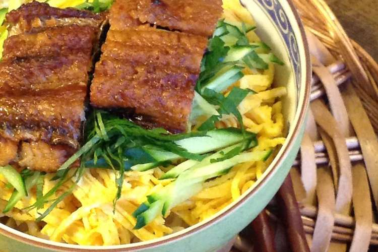 錦糸卵の鰻丼 レシピ 作り方 By Ringdoll クックパッド 簡単おいしいみんなのレシピが377万品