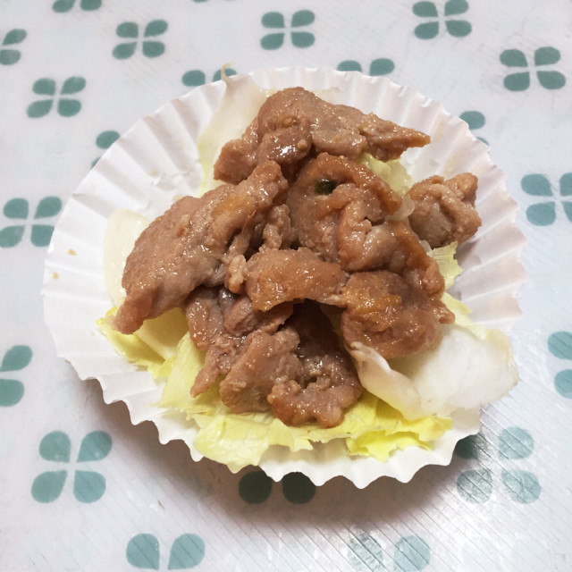 豚肉の生姜焼き★お弁当の画像