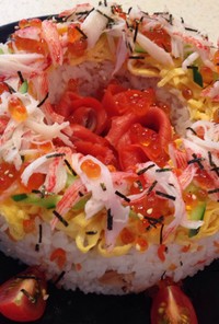 チラシ寿司ケーキ☆リング型