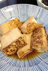 焼き豆腐の甘辛煮