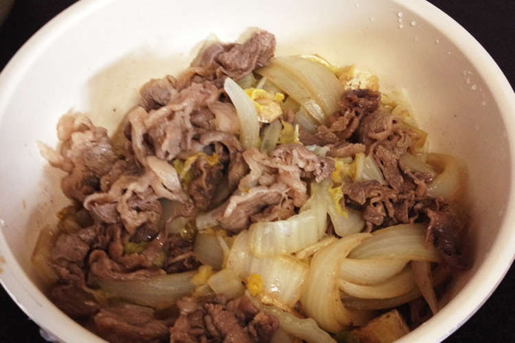 白菜のすき焼き風煮込み レシピ 作り方 By パラダイム クックパッド 簡単おいしいみんなのレシピが353万品