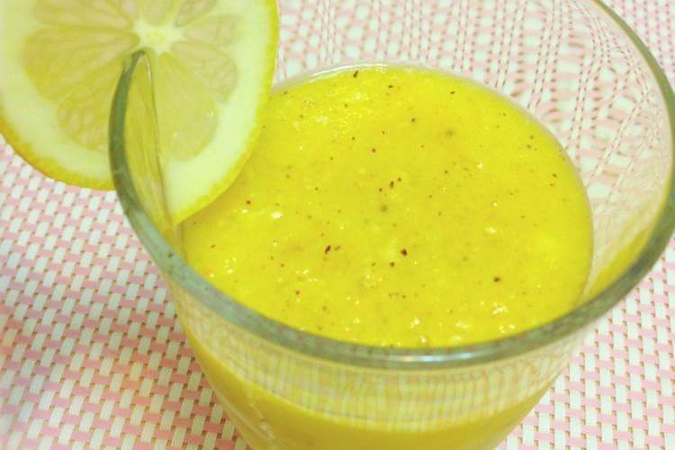 イエローｖｃスムージー レシピ 作り方 By 管理栄養士はやしかな クックパッド 簡単おいしいみんなのレシピが367万品