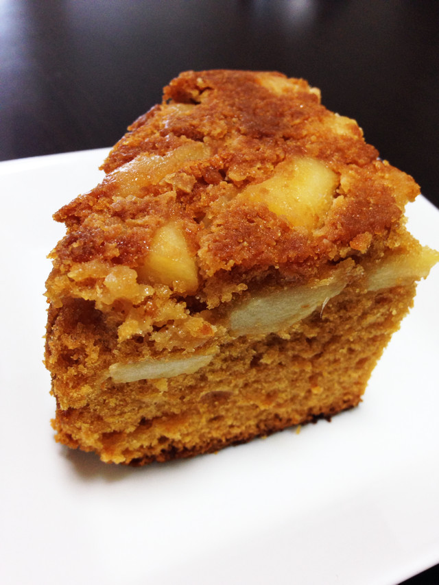 キャラメルアップルアップサイドダウンケーキのレシピ