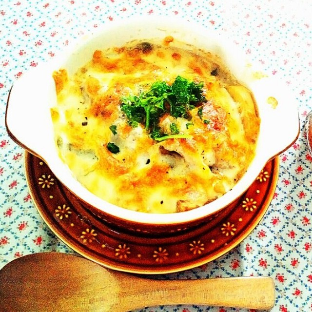 小麦粉不要 簡単ヘルシー豆乳グラタン レシピ 作り方 By Miwaカフェ クックパッド