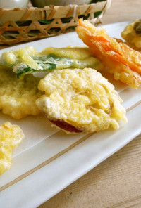 天ぷら粉で簡単☆野菜の天ぷら