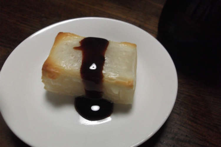 焼きもちのケチャップマニスかけ レシピ 作り方 By Kokemomo60 クックパッド