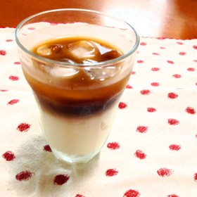二層カフェオレ♪