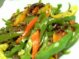 カラフル☆青椒牛肉絲