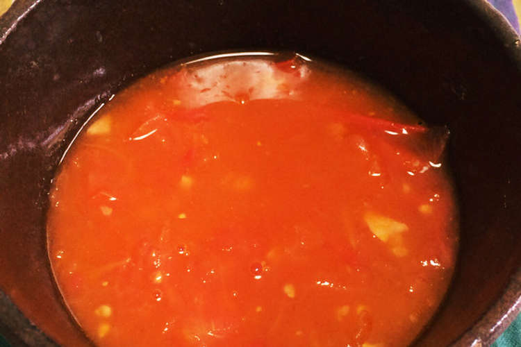超簡単 トマトスープ レシピ 作り方 By マーねぇさん クックパッド 簡単おいしいみんなのレシピが356万品