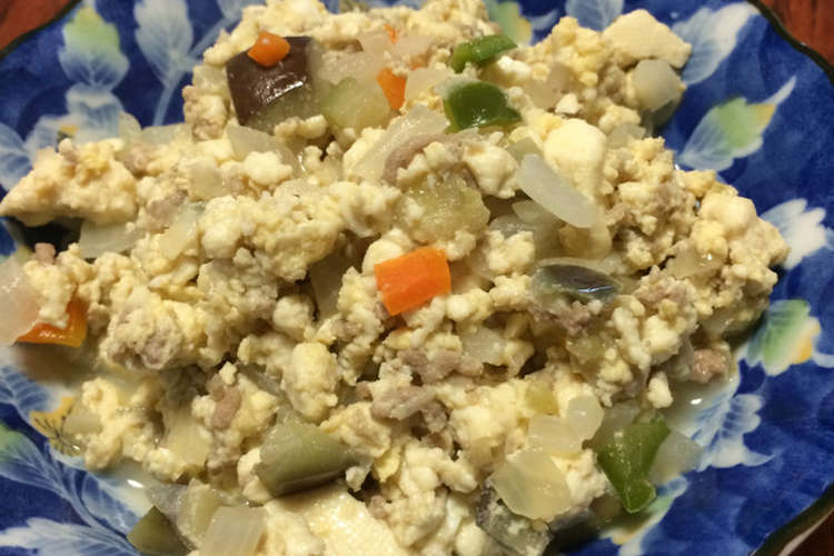 具だくさん 豆腐のぐちゃ煮 レシピ 作り方 By 見習い主婦ゆん クックパッド 簡単おいしいみんなのレシピが365万品