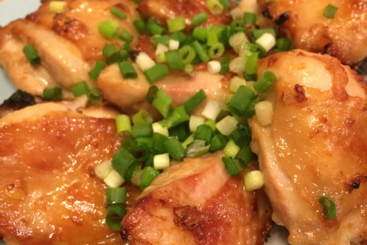 鶏もも肉のニンニク醤油漬け グリル焼き レシピ 作り方 By Junjunpy クックパッド 簡単おいしいみんなのレシピが352万品