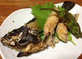 ムラソイの唐揚げ