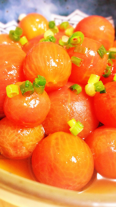 プチトマト大量消費！極ウマ宝石トマト♡冷の写真