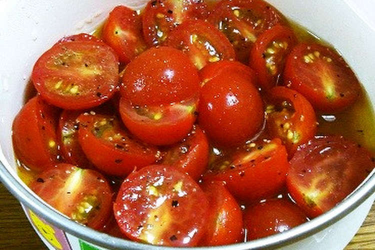 マリネ プチトマト の トマトマリネレシピ・作り方の人気順｜簡単料理の楽天レシピ