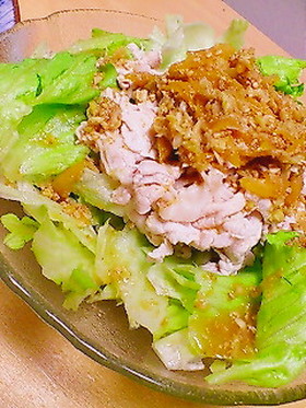 即席ポン酢で☆冷しゃぶサラダ