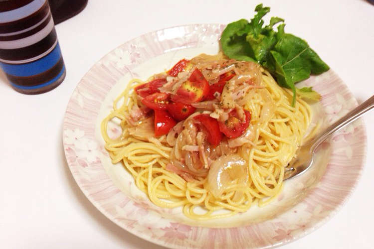 採れたてトマトと淡路玉ねぎの冷製パスタ レシピ 作り方 By くそキャビア クックパッド 簡単おいしいみんなのレシピが357万品