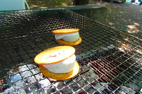 BBQ マシュマロデザート♪