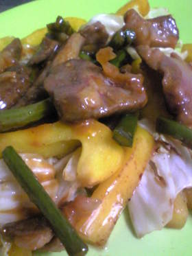 豚肉と野菜の味噌炒め