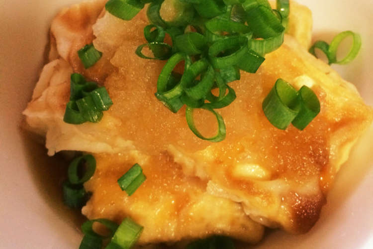 簡単あと一品 フライパンで揚げだし豆腐 レシピ 作り方 By Smfmoon クックパッド 簡単おいしいみんなのレシピが355万品