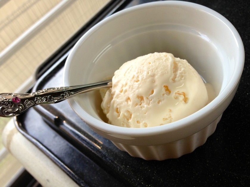 チャイココナッツアイスクリームのレシピ