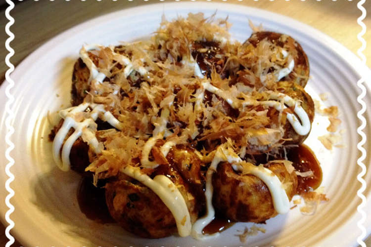 お好み焼き粉でたこ焼き レシピ 作り方 By Ka01na27ko クックパッド 簡単おいしいみんなのレシピが367万品