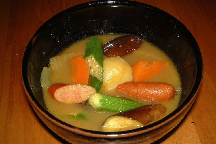 簡単夏野菜のカレースープ レシピ 作り方 By Kinori Cafe クックパッド