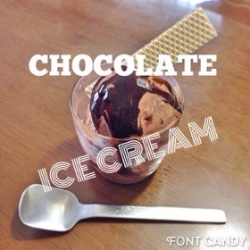 簡単！濃厚チョコレートアイスクリームの画像