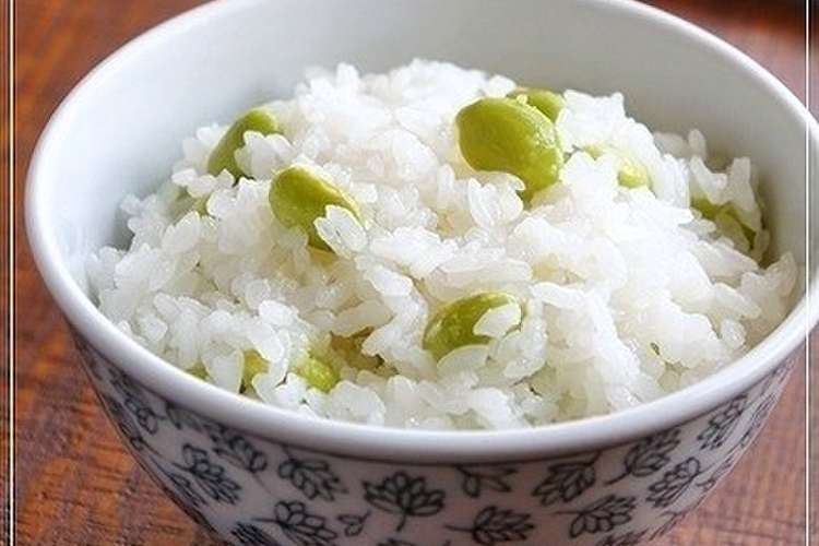 我が家の夏ご飯 生姜香る枝豆ご飯 レシピ 作り方 By らるむ クックパッド 簡単おいしいみんなのレシピが364万品