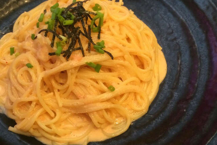 生 たらこ クリーム パスタ