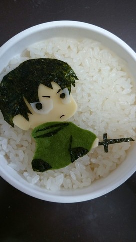 進撃の巨人☆キャラ弁(リヴァイ)