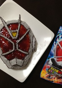 ３D仮面ライダーウィザードケーキ