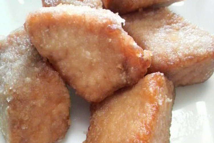 マグロのから揚げ レシピ 作り方 By テニスボーイ クックパッド 簡単おいしいみんなのレシピが352万品
