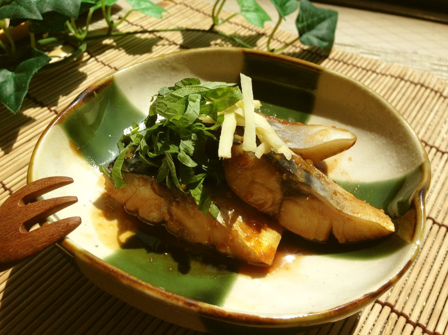 3分煮✿和食の定番味噌サバ煮の画像
