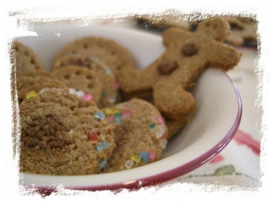 ザクザク全粒粉のクッキーの写真