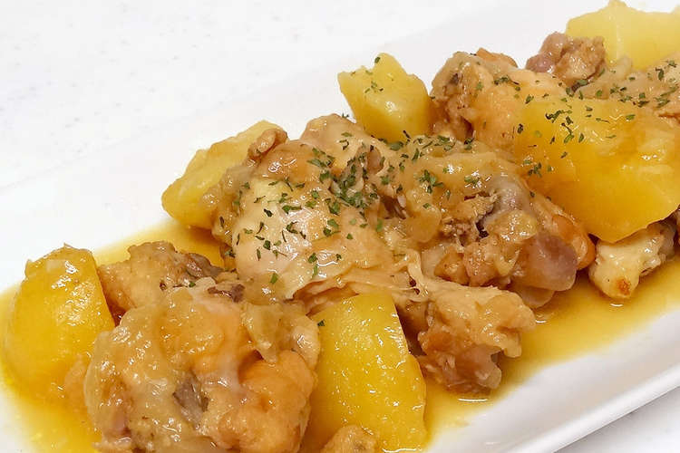 鶏モモのオレンジジュース煮 レシピ 作り方 By サンピンメシ クックパッド