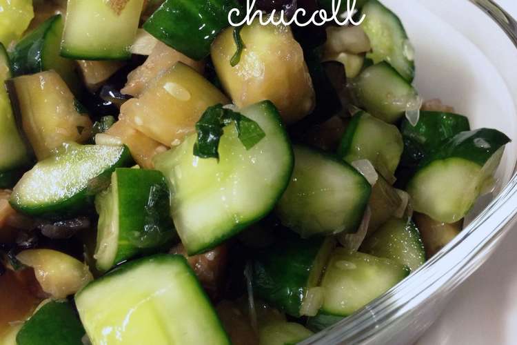 手作り 簡単浅漬け キュウリ茄子ミョウガ レシピ 作り方 By Chucott クックパッド 簡単おいしいみんなのレシピが360万品