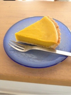 材料たった6つ★簡単濃厚かぼちゃタルト