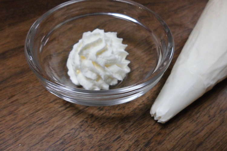 生クリームのしぼり袋への入れ方 レシピ 作り方 By マドレーヌmaki クックパッド 簡単おいしいみんなのレシピが375万品