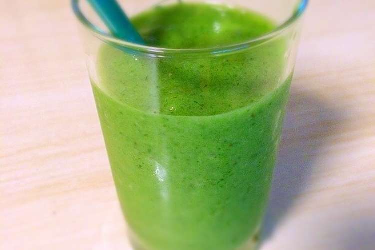 朝用グリーンスムージー レシピ 作り方 By Mimianna24 クックパッド 簡単おいしいみんなのレシピが376万品