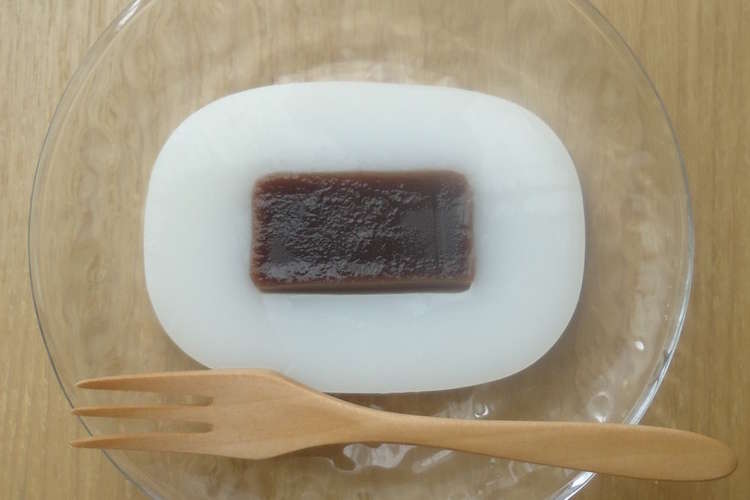 変わった型の寒天 羊羹スイーツ レシピ 作り方 By キミノスケ クックパッド 簡単おいしいみんなのレシピが349万品