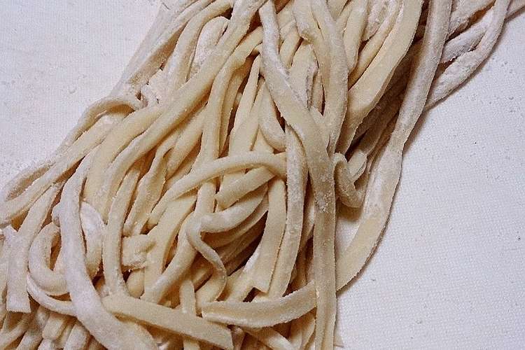彼ご飯 讃岐人の簡単手打ちうどん レシピ 作り方 By りょぅぴん クックパッド