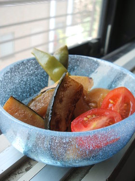 新鮮やさいの焼き浸し