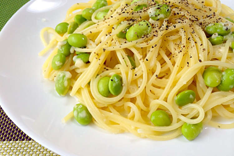 余った枝豆で 簡単クリームパスタ レシピ 作り方 By ちむちむち氏 クックパッド 簡単おいしいみんなのレシピが361万品