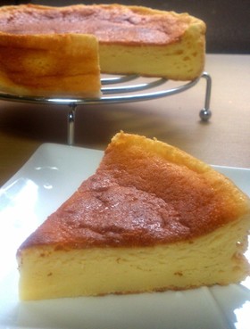 HMで*ヨーグルトスフレチーズケーキ♦